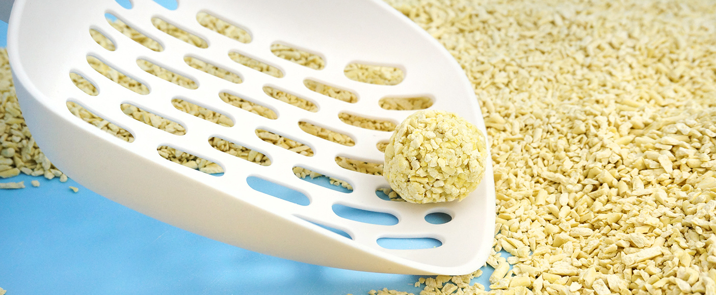 crushed tofu cat litter oem 