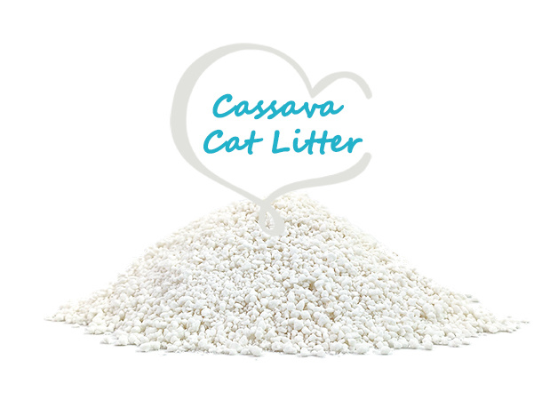 Deodorizing Cassava Cat litter