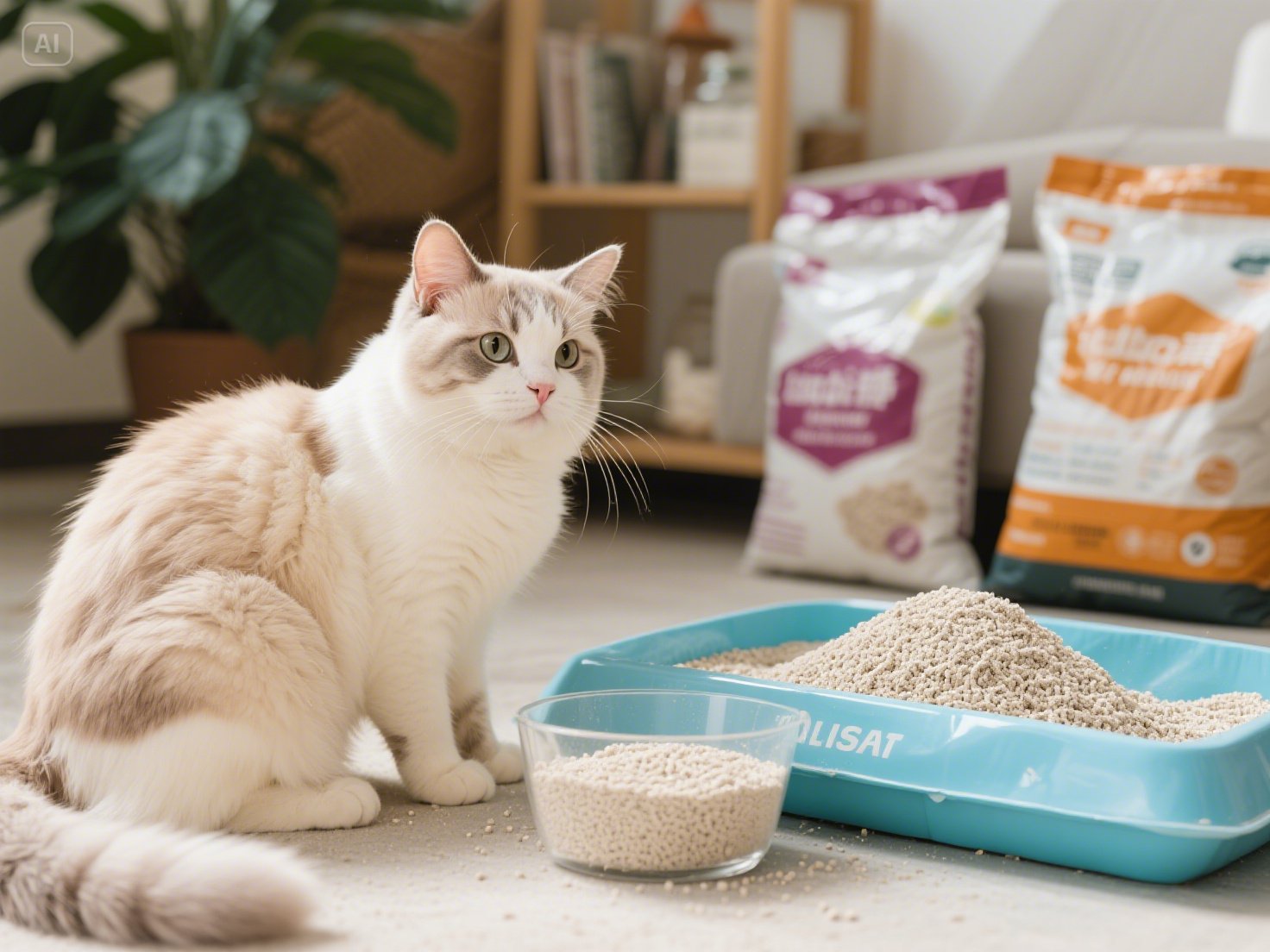 eco clean tofu cat litter customized
