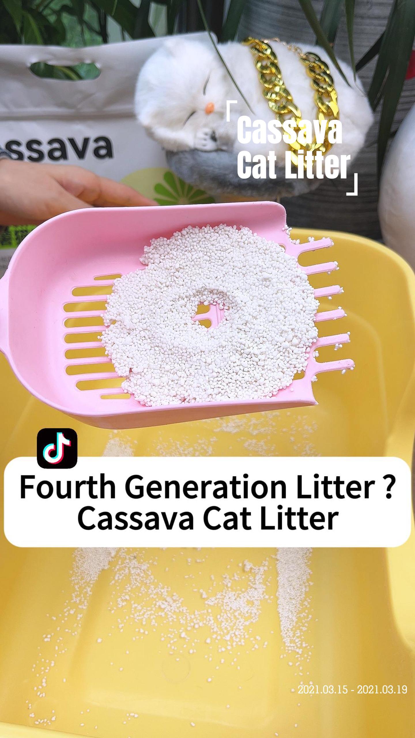 Cassava cat litter oem factory Cassava cat litter oem factory