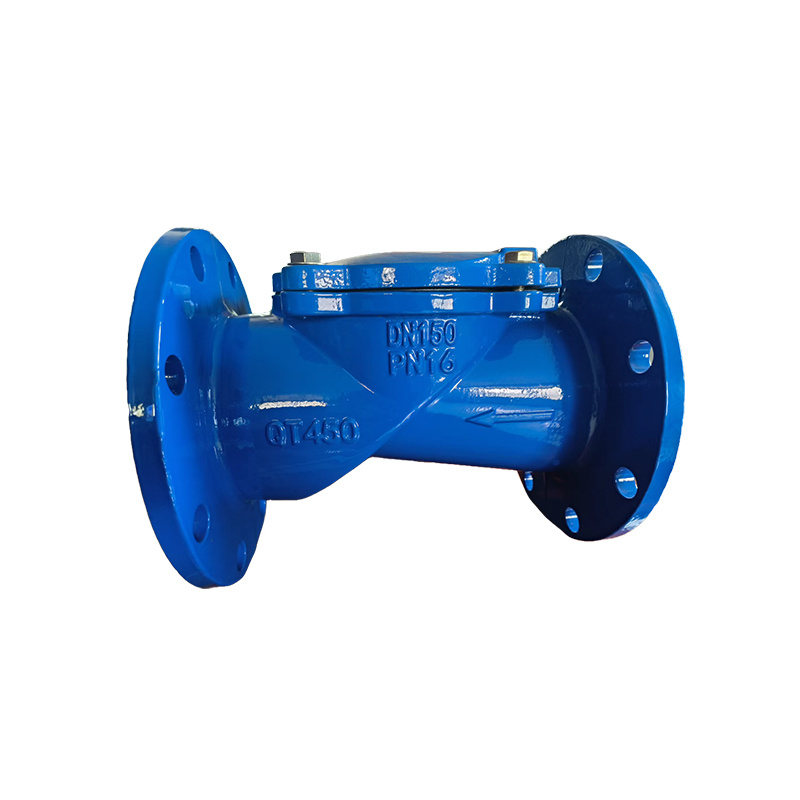 Rubber flap check valve