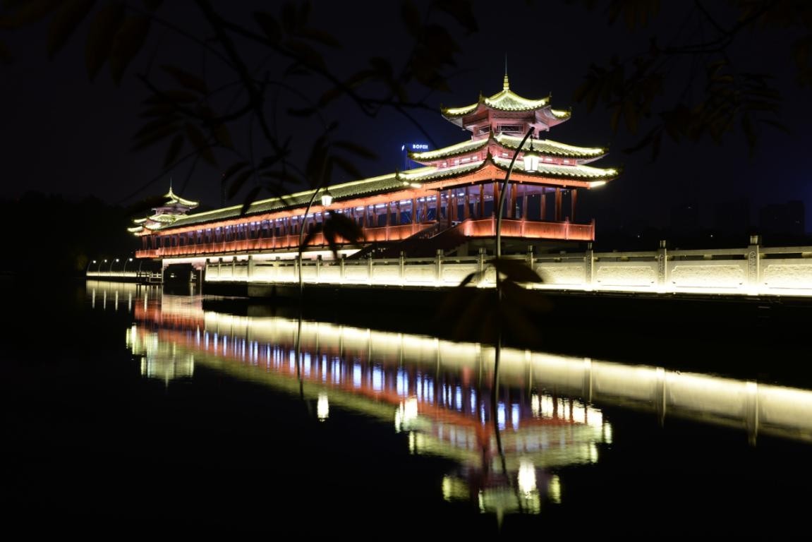 Hunan Changsha Martyrs Park Landscape Lighting