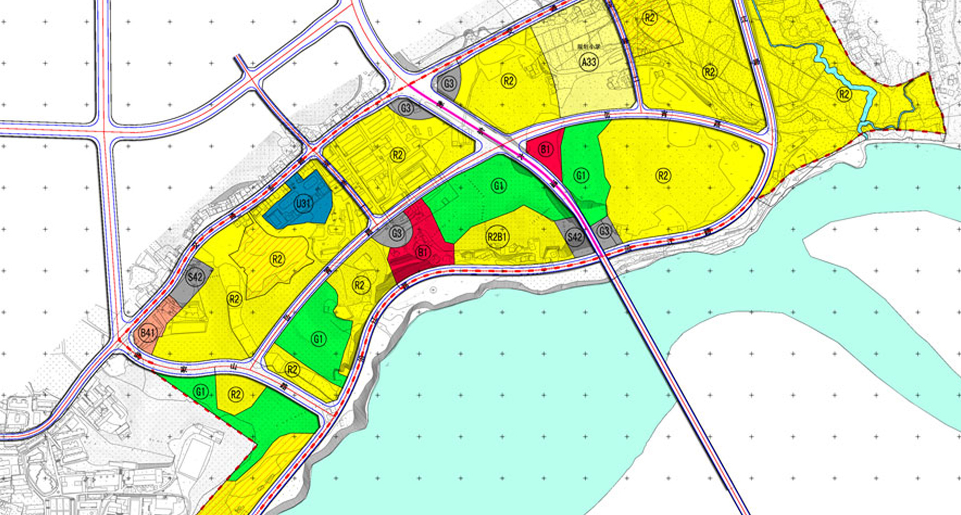 Urban Design and Regulatory Detailed Planning of East Waterfront (Yuexiao District) in Hengdong County