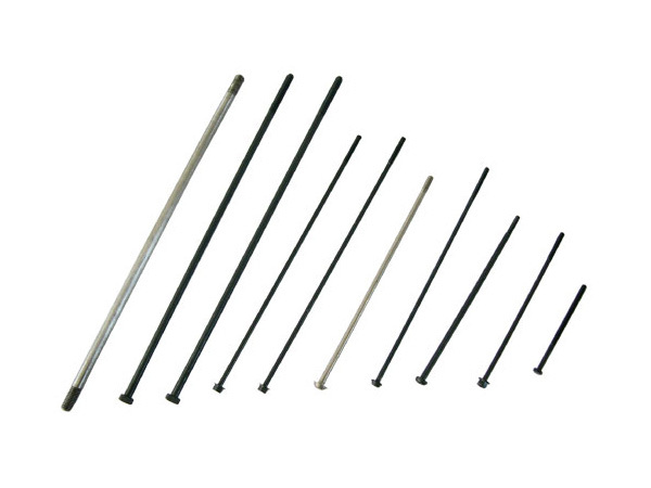 Long screws for motors and electrical appliances