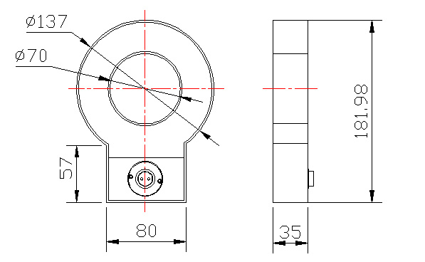 ELZC1-12型電子式電流互感器