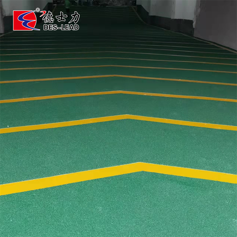 Zhucheng People's Hospital garage epoxy no vibration stop landslide road