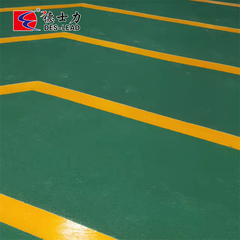 Zhucheng People's Hospital garage epoxy no vibration stop landslide road