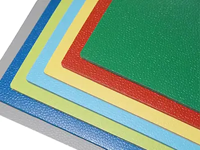 Plastic floor Plastic floor