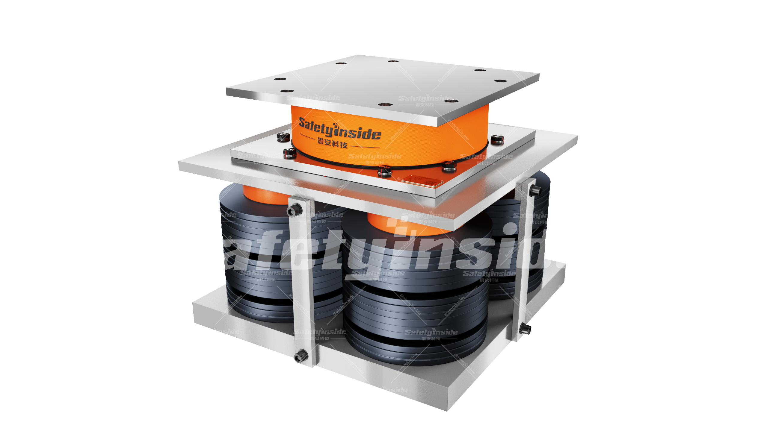 Dual-Control Disc Spring Bearing