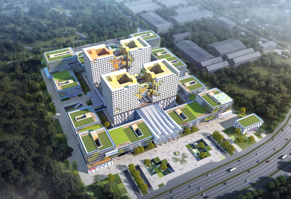 Economic Development Zone Campus Project of Xi'an Children's Hospital in Xi'an City, Shaanxi Province