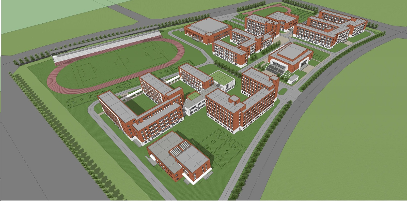 Construction Project of Hebei Hengshui Vocational Middle School in Korla City, Xinjiang