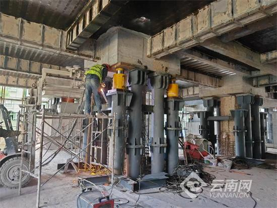 SAFETYINSIDE has completed a representative project of seismic isolation, support and reinforcement for highly over limit frame structures