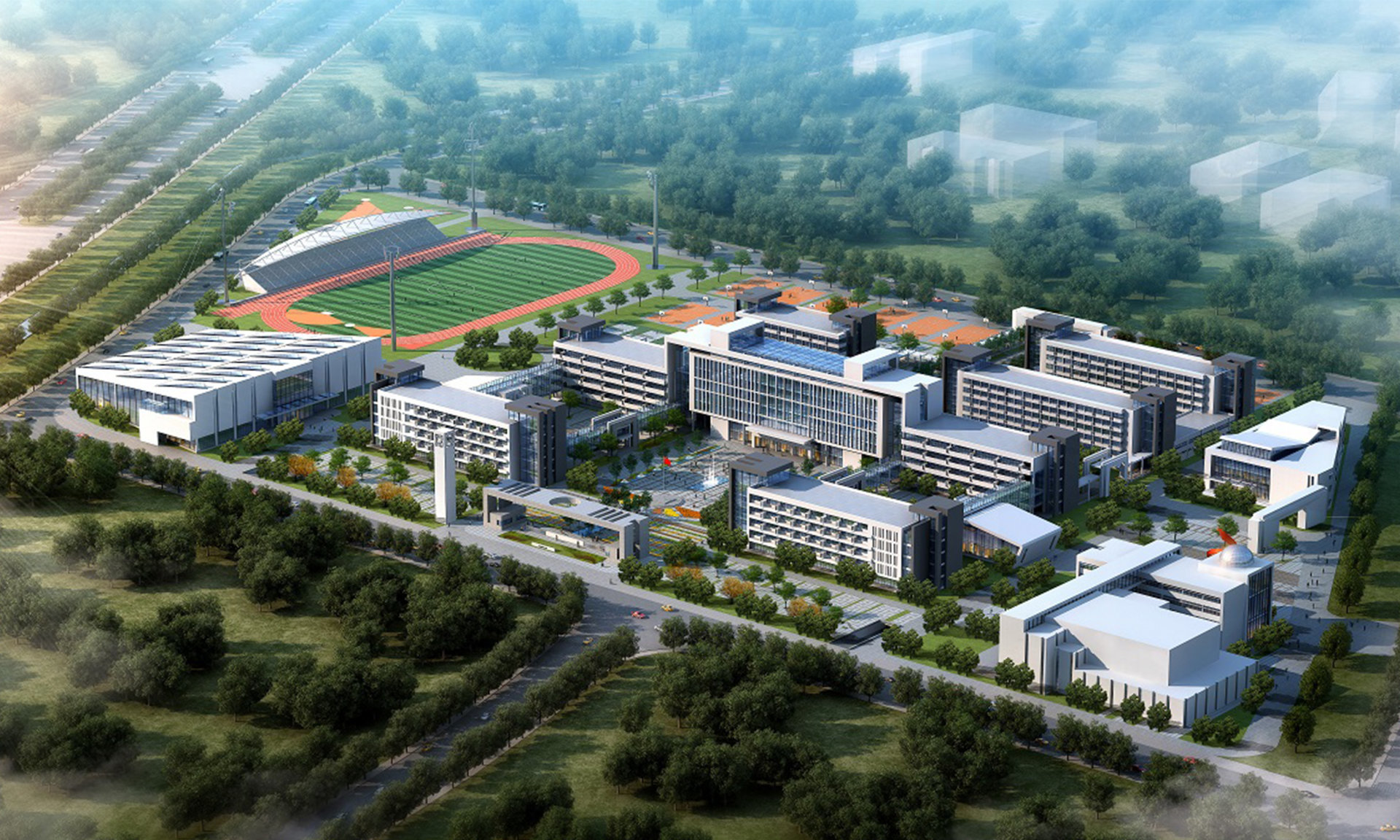Urumqi No.1 Middle School Project in Xinjiang
