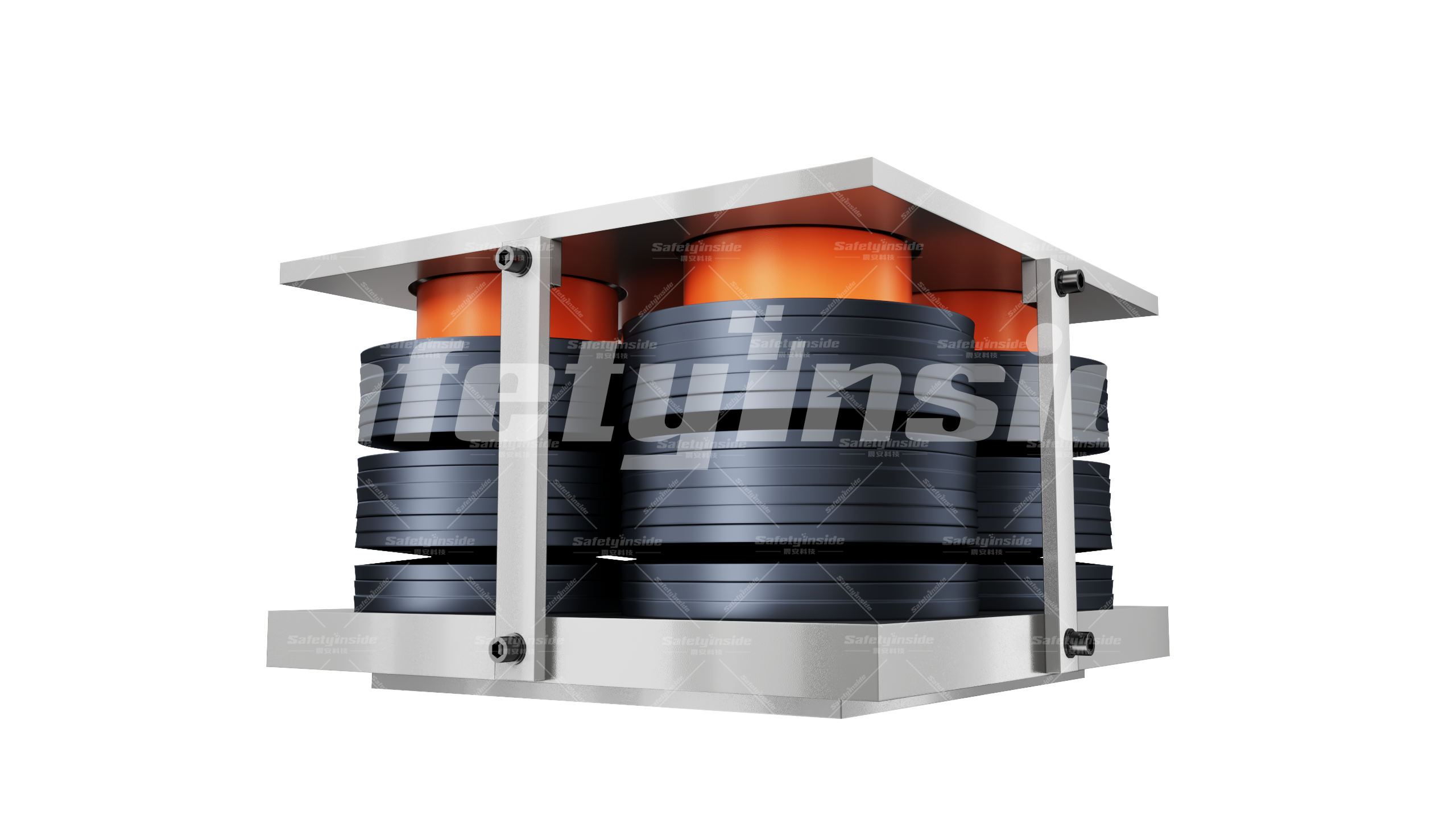 Disc Spring Damping and Vibration Isolation Device