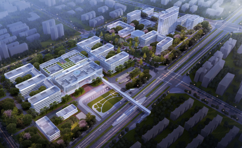 Phase I Project of Qin Chuangyuan Medical and Health Science and Technology Industrial Park in Jinghe New City, Xixian New Area, Shaanxi Province