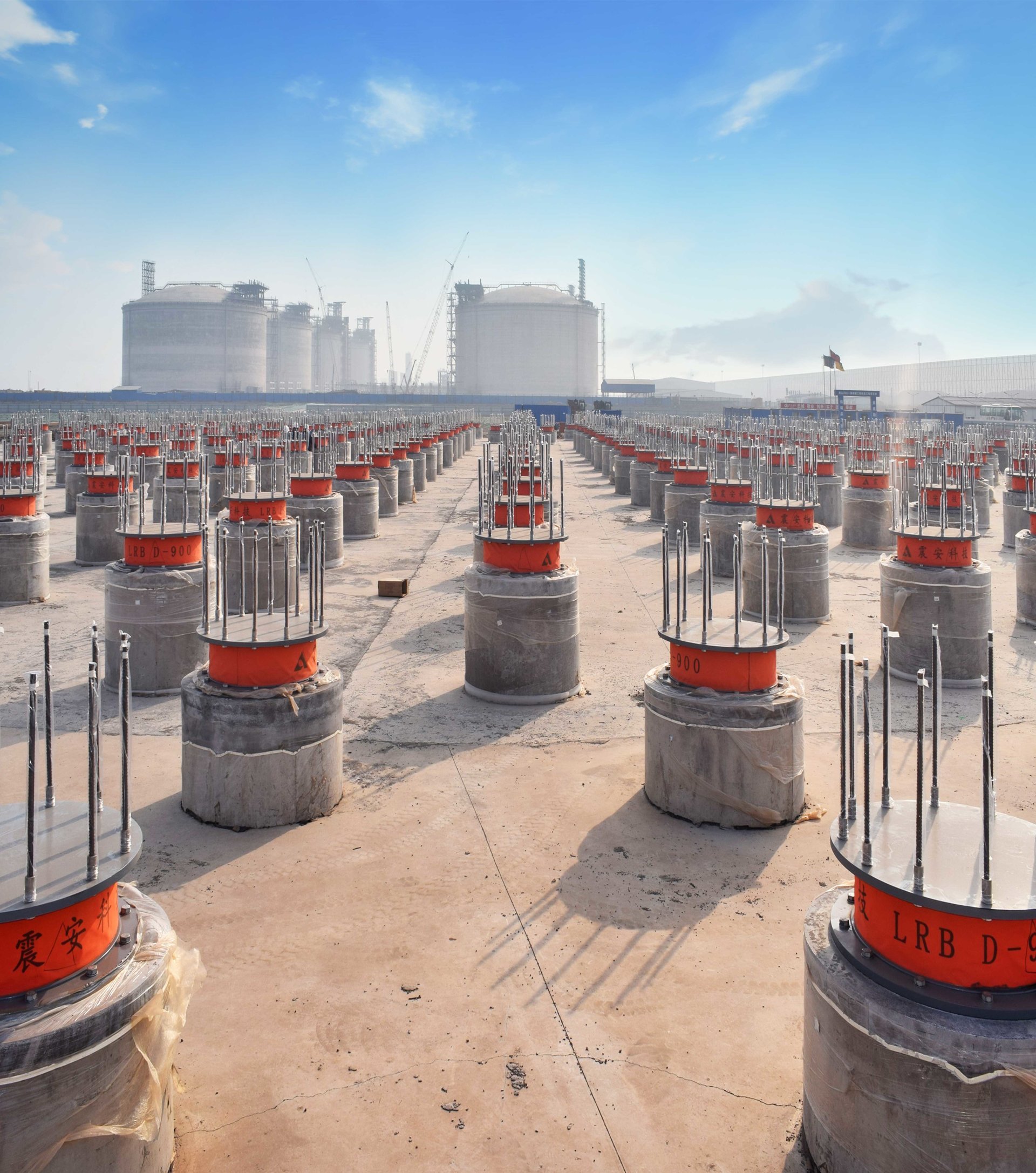Caofeidian LNG Project in Tangshan City, Hebei Province