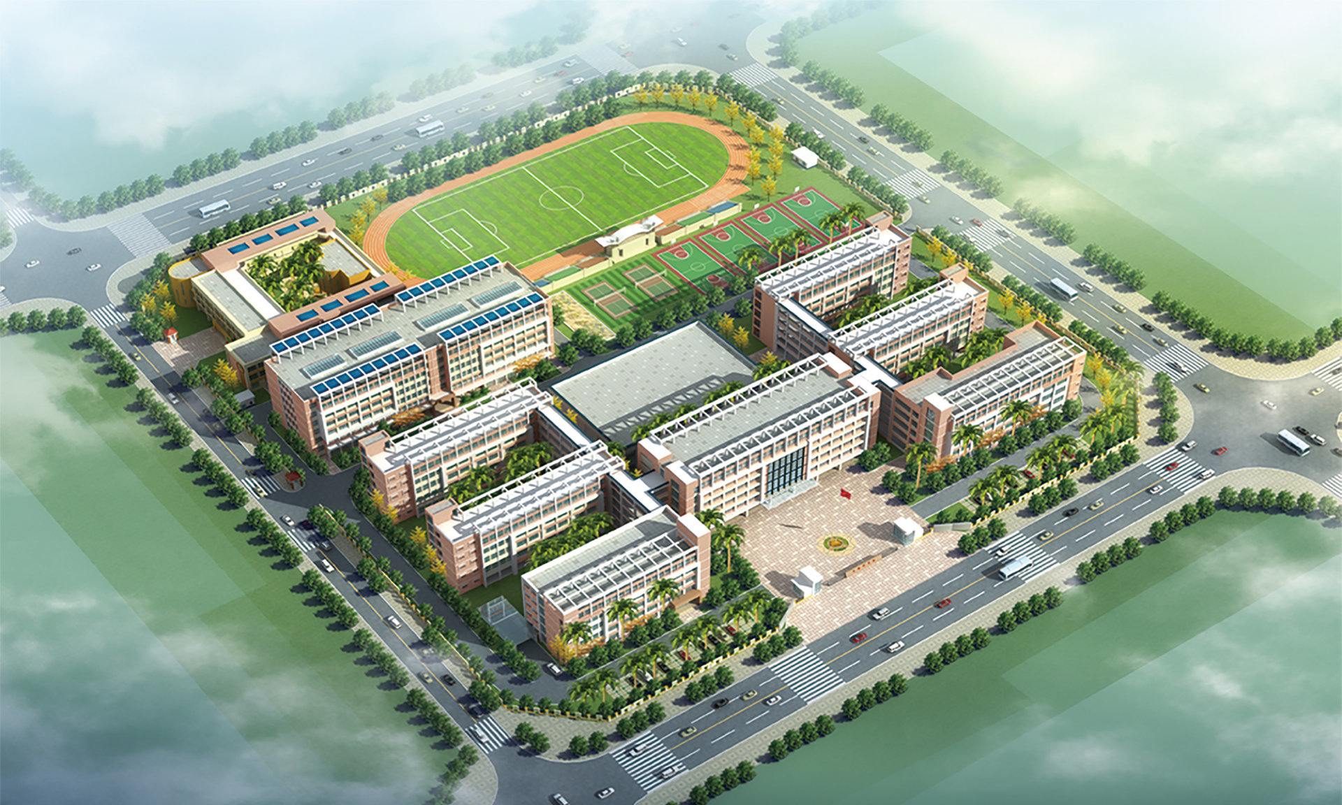 Wuyuan River School Project in Haikou City, Hainan Province