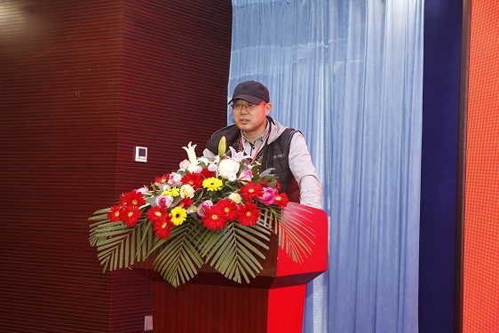 李開江經理于聯誼會現場發言
