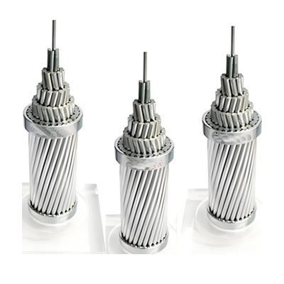 Steel-reinforced aluminum stranded wire