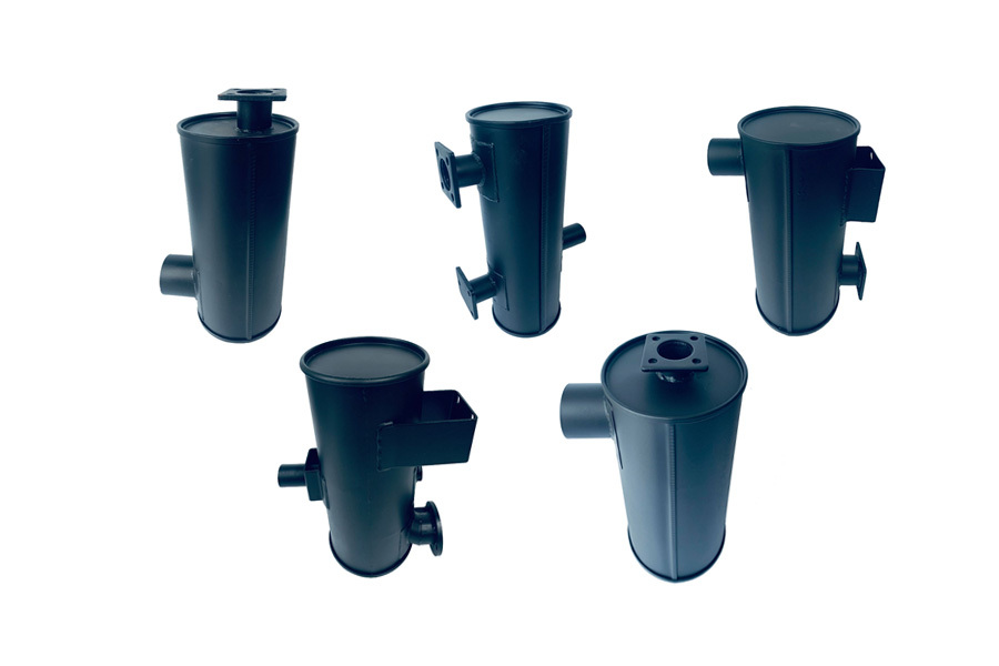 Wheel loader silencer