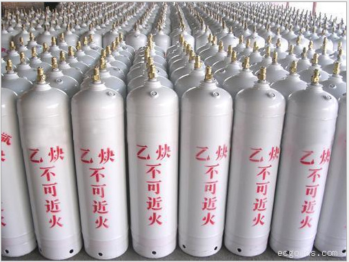 乙炔气瓶库能用水灭火吗？