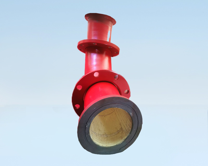 Zirconium-aluminum composite ceramic lined bend pipe