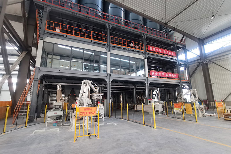 Ready-mixed mortar batching plant