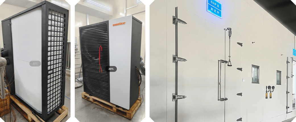 GOODHEAT R32 Air to Water Heat Pump Triumphs Over Extreme Cold