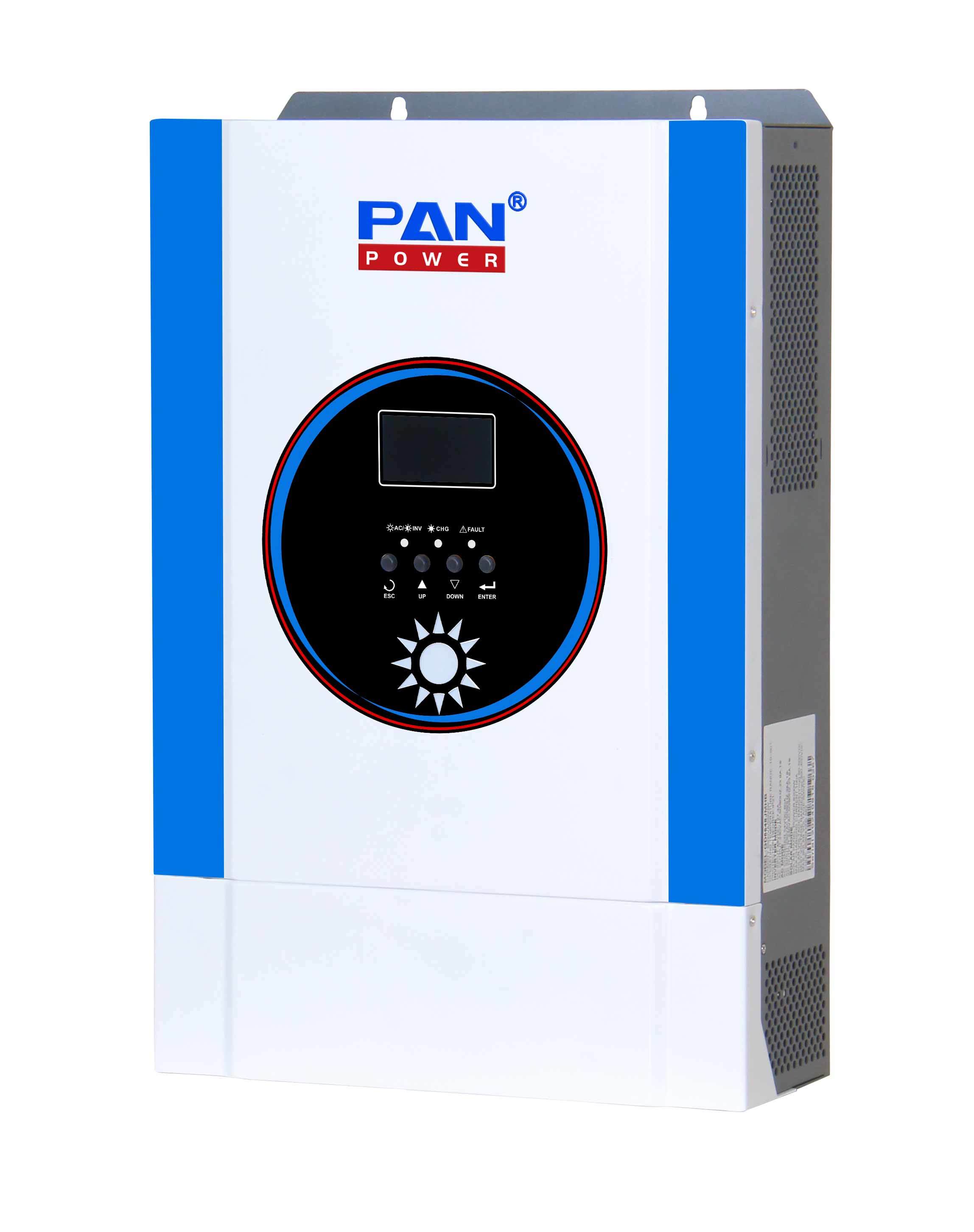 6000W 6KW On/Off Grid Hybrid Solar Inverter With Built In MPPT Charge Controller