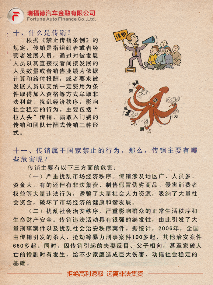拒絕高利誘惑 遠(yuǎn)離非法集資（下篇）