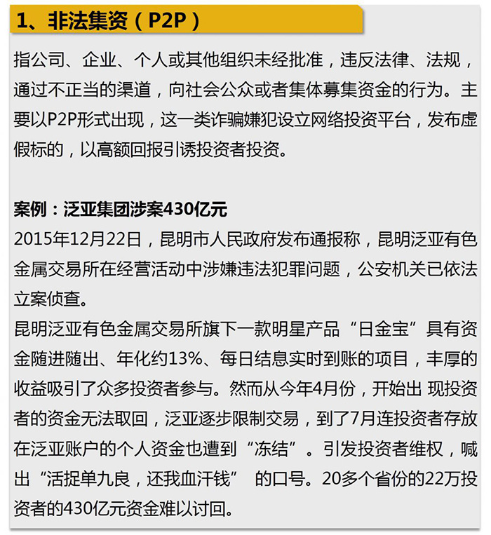 金融知識進萬家——互聯網金融詐騙及預防
