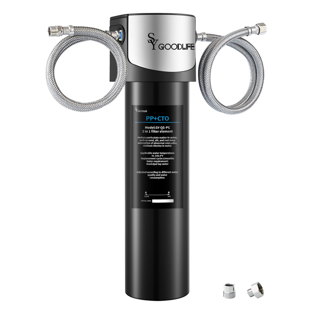 Q5-PC 2-Stage Filtration Quick Installation Water Filter