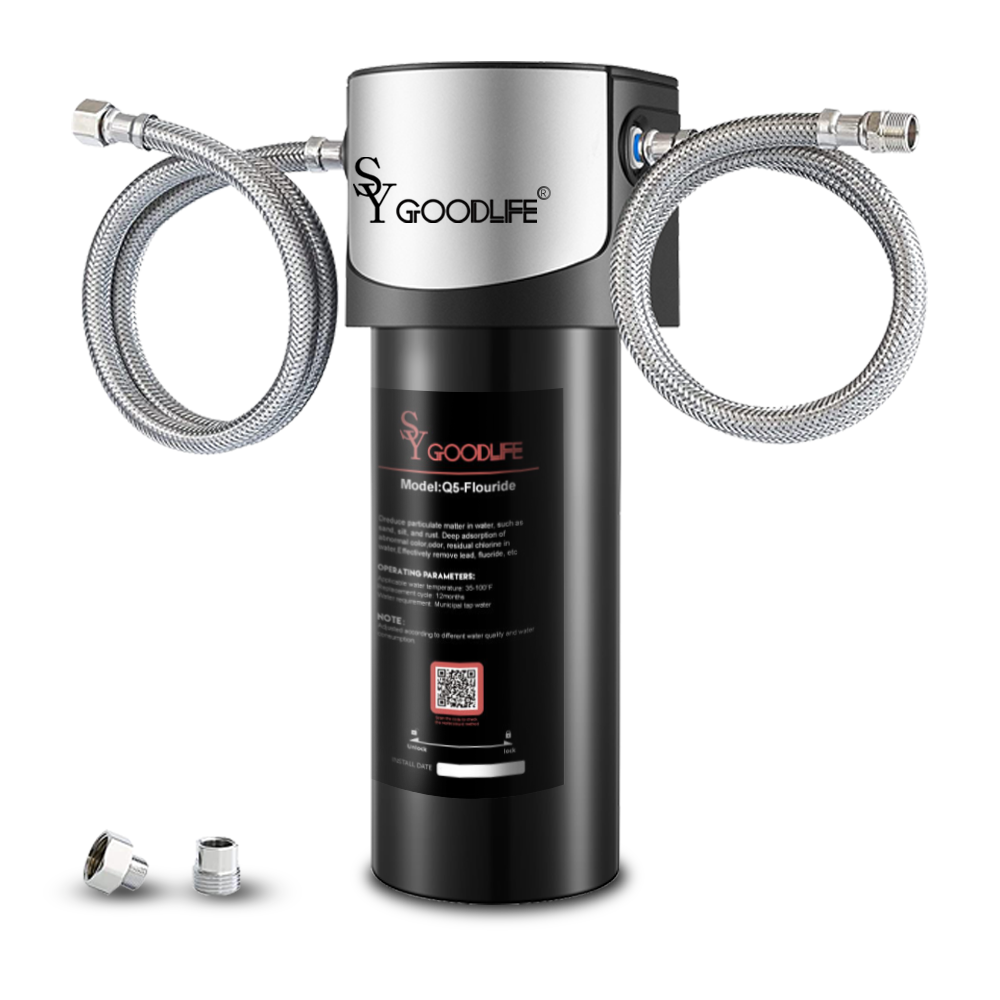 Q5-F quick-change defluoridated water filter system