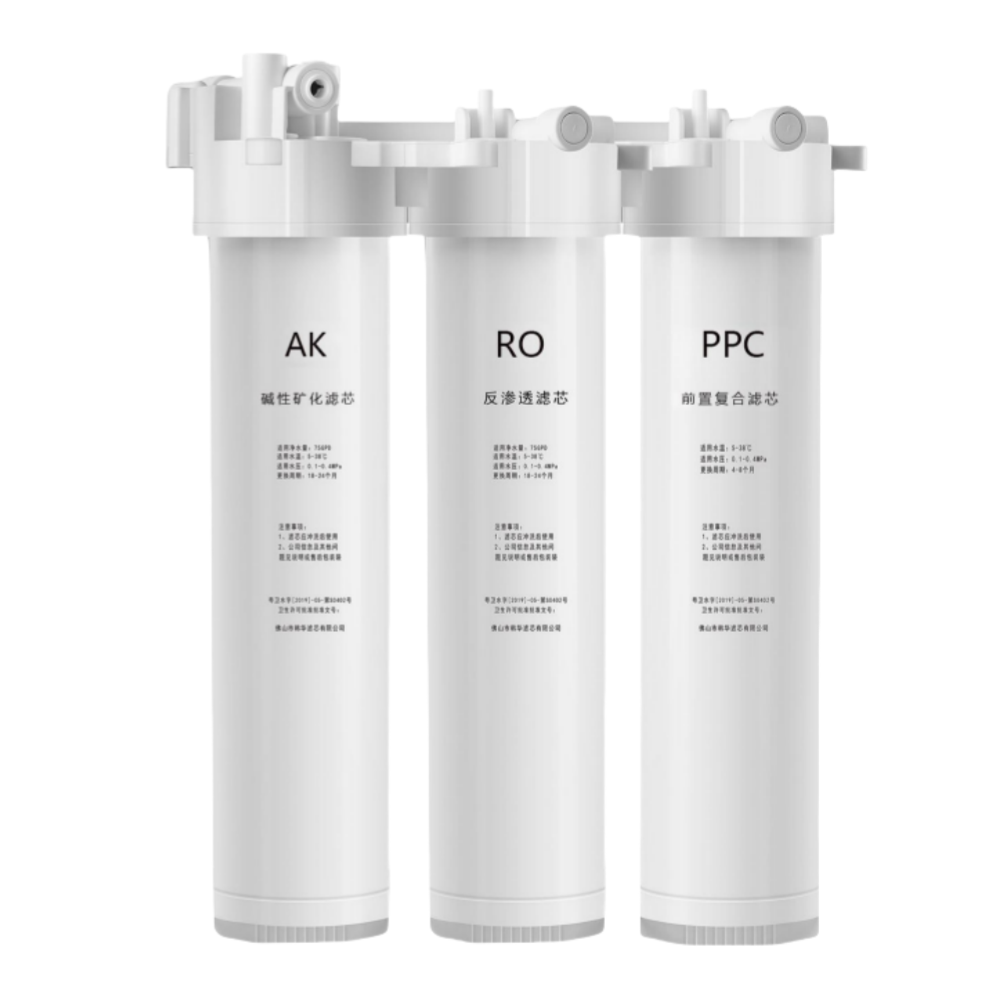 P30-3 Inverted 3-stage Intergrated Waterway Alkaline Cartridge