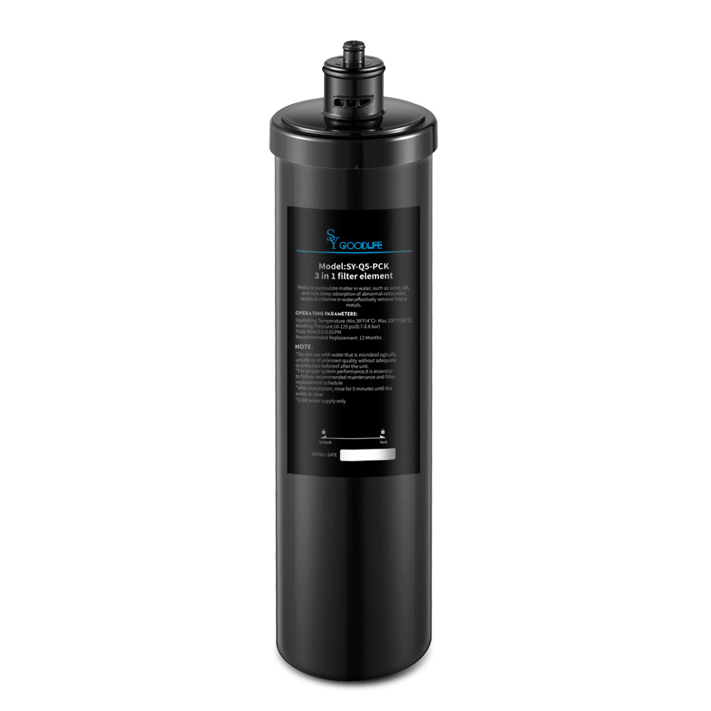 Q5-PCK 3-stage household under-sink filter cartridge