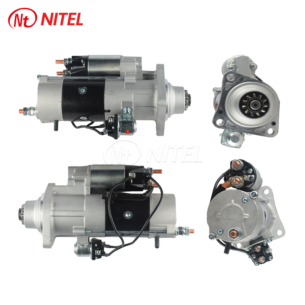 Nitai 24V Mitsubishi M9t64973 Truck Starter Fabricators China Car′s Electric Starter Motor Wholesale Mitsubishi 110V Starter for Renault Volvo