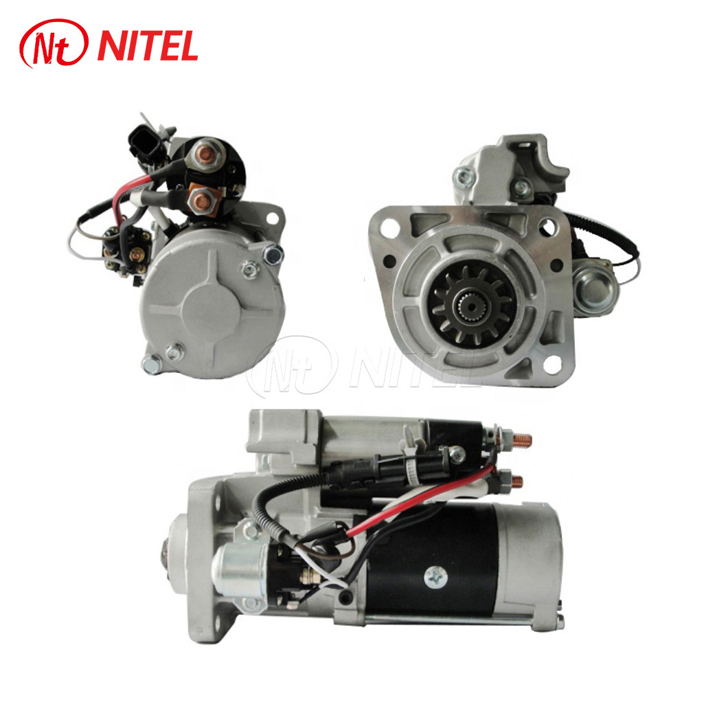 Nitai Mitsubishi M8t62671 Auto Starter Motor Factory China Engine Starter Motor ODM Custom Mitsubishi Electric Truck Starter 24V Starter Motor for Man Truck