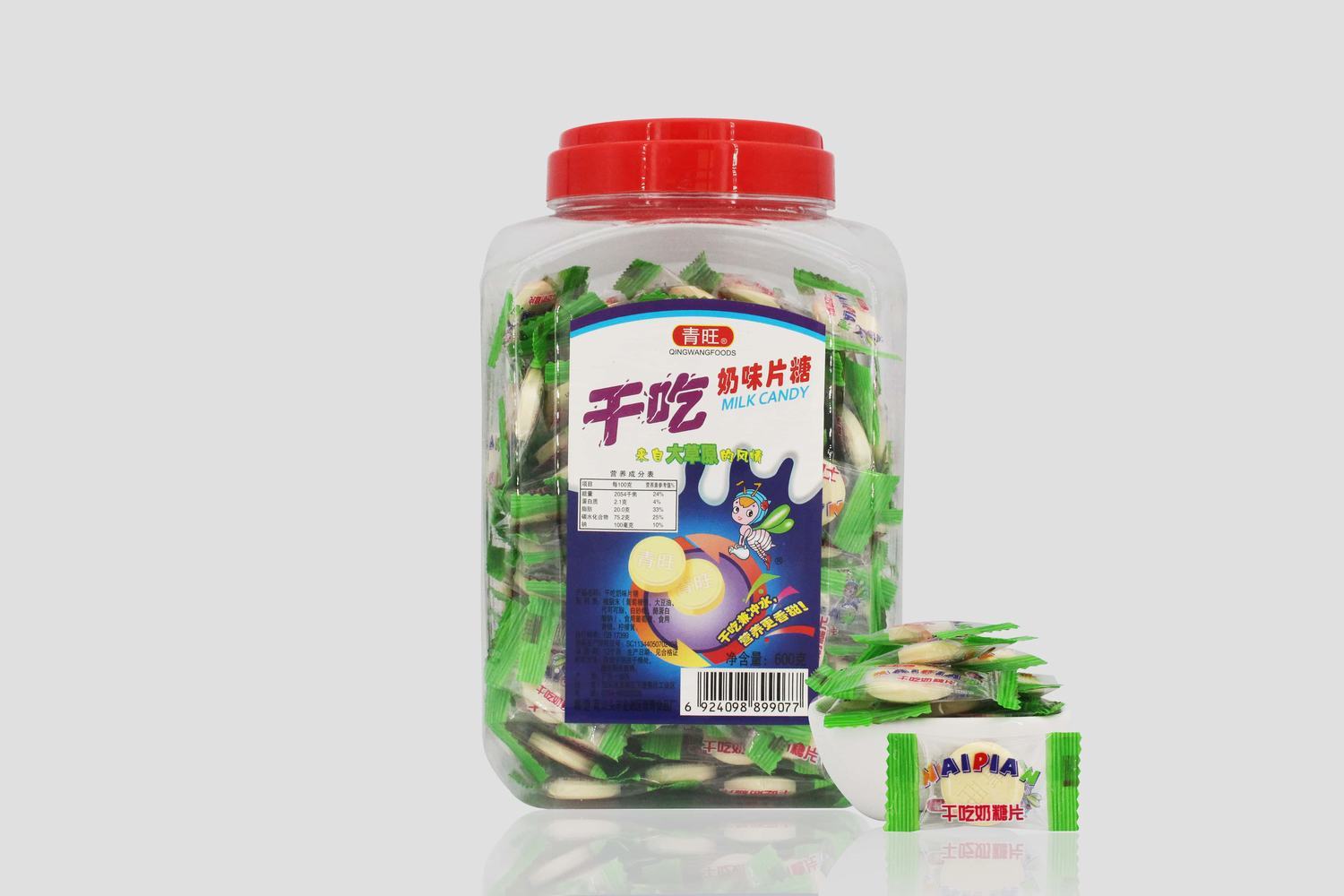 干吃奶片 瓶裝