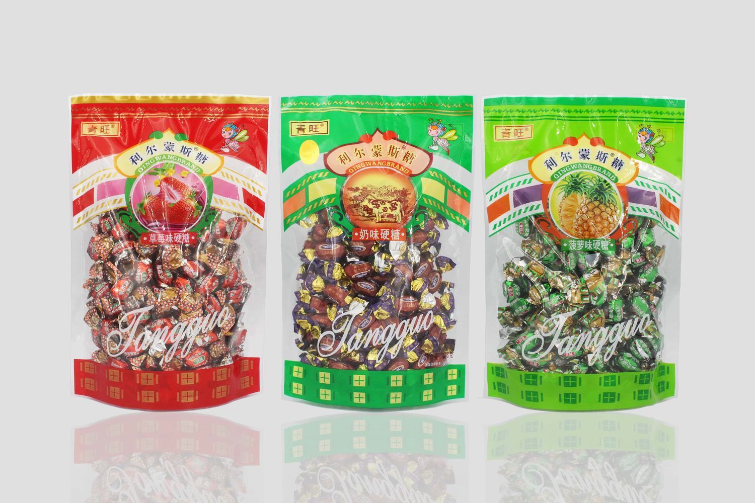 利爾蒙斯硬糖(菠蘿 草莓 牛奶)