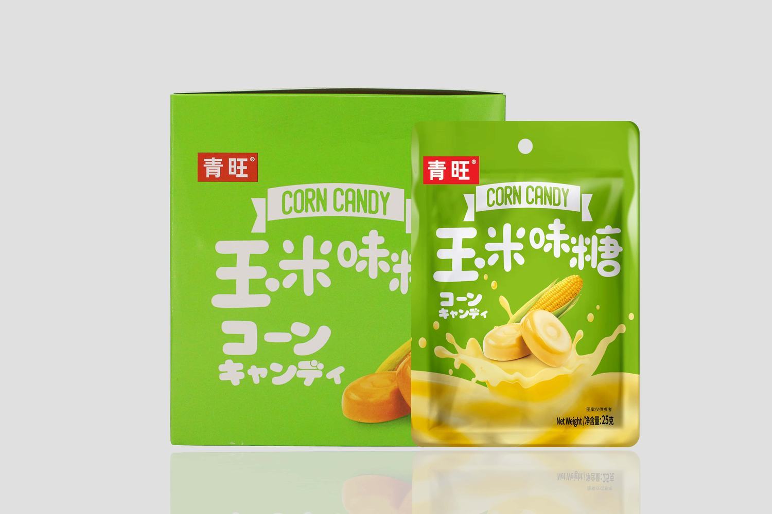 盒裝硬糖系列(醇牛奶 玉米)