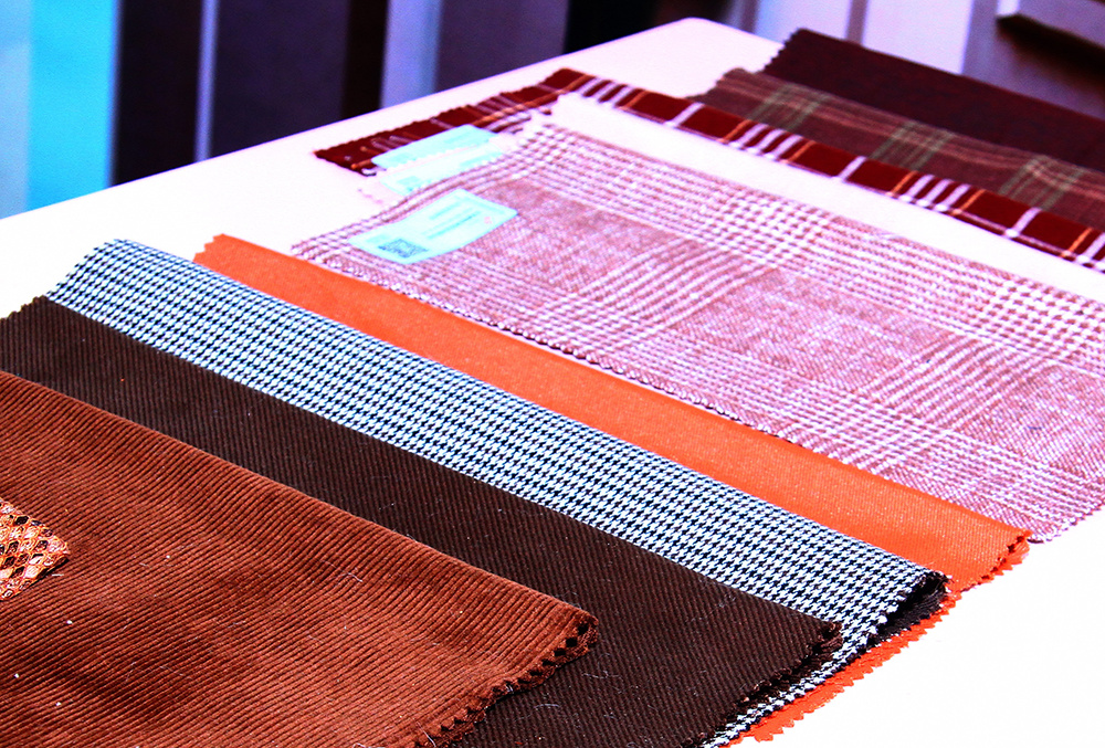 How to confirm textile color samples generally