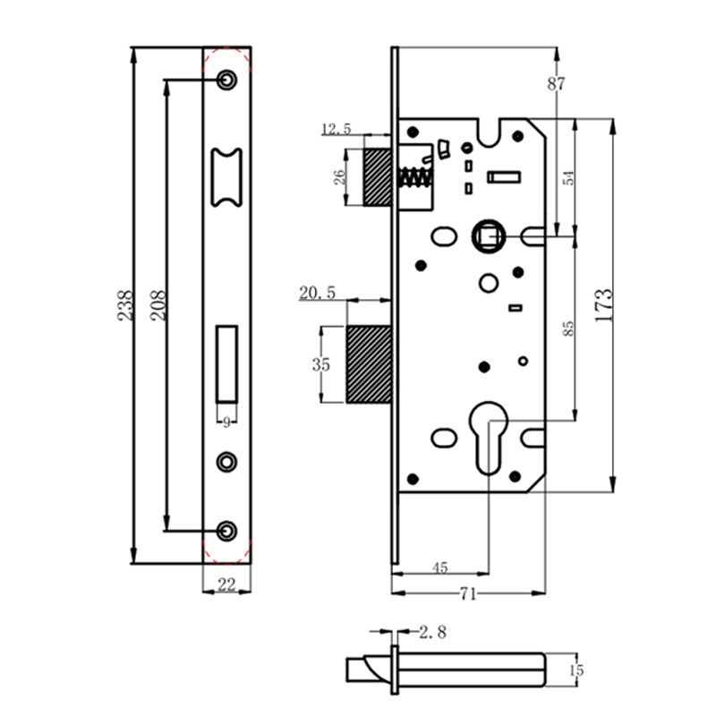 K4585-ISC/方角