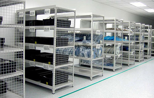 Light duty shelving