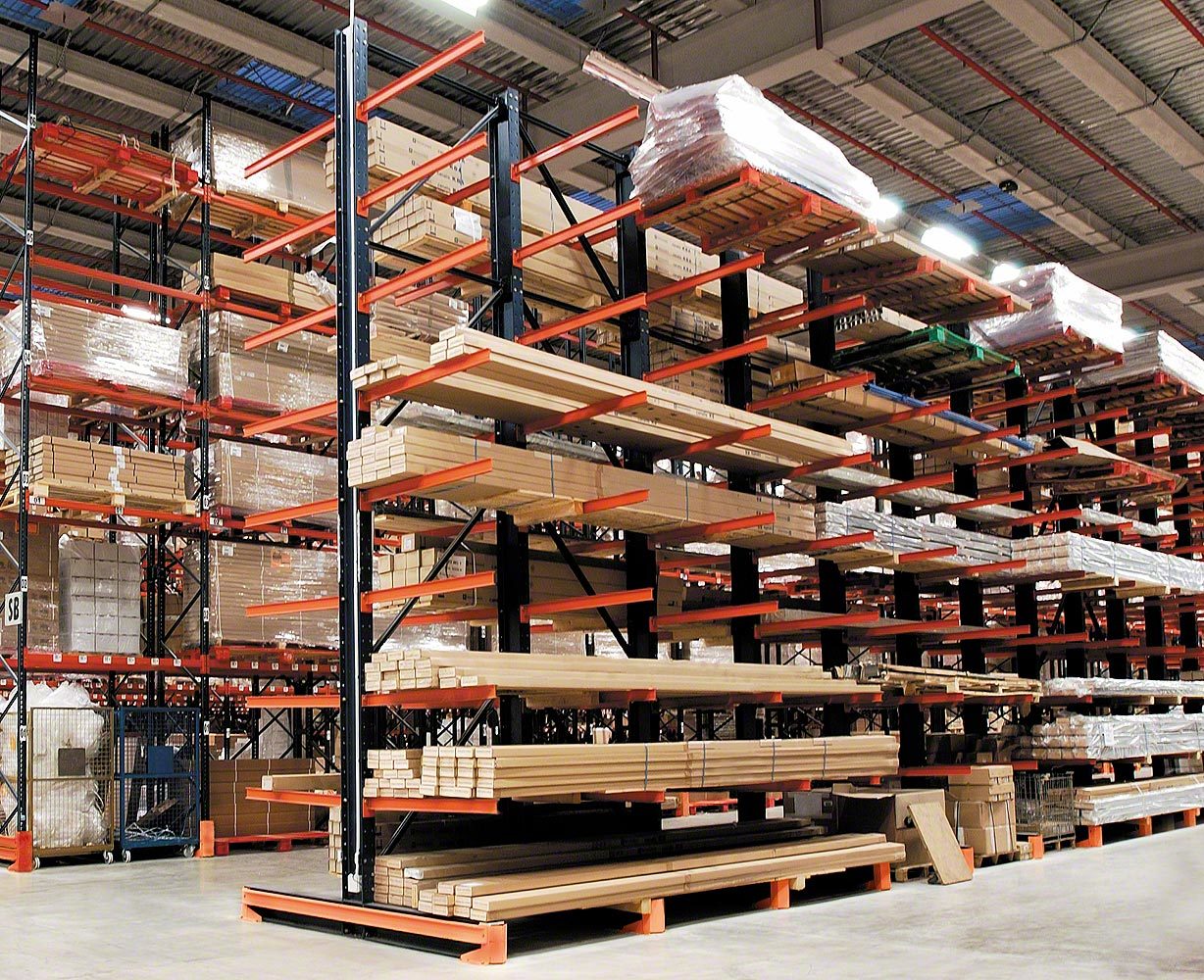 If you want the warehouse to be tidy, use storage shelves