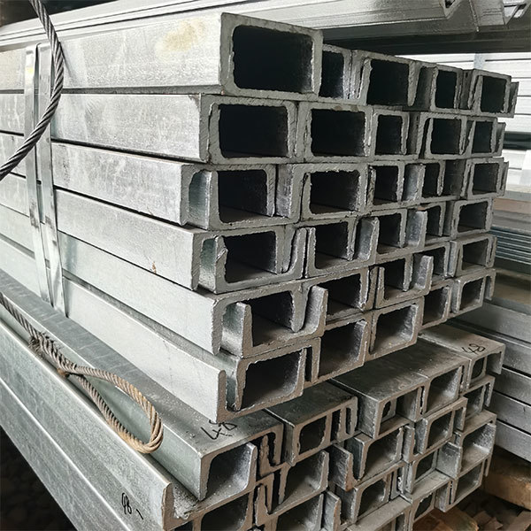 Galvanized steel channel