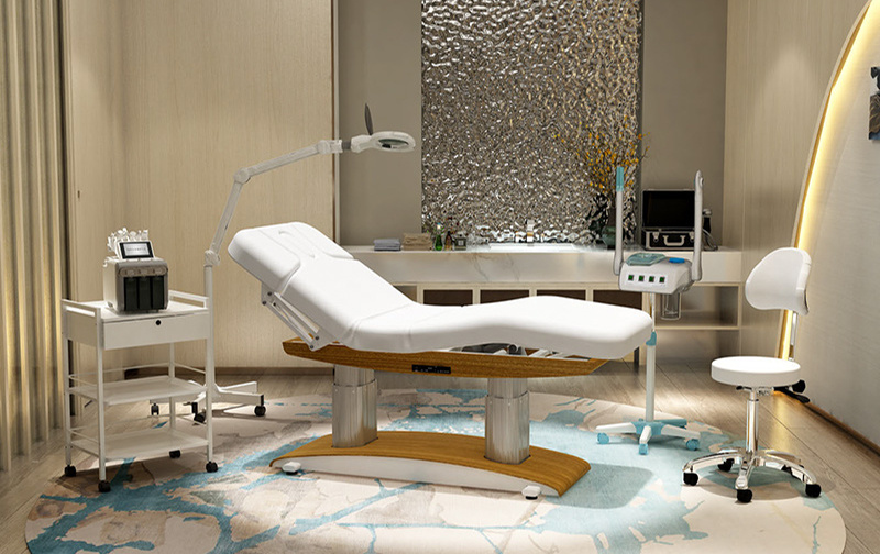 Features of electric beauty bed
