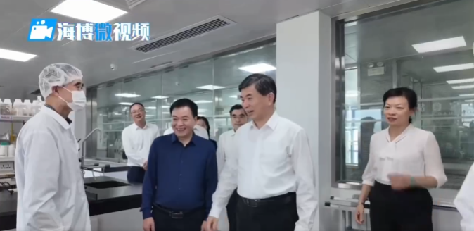 福建省委书记周祖翼到中宝食品调研 福建省委书记周祖翼到中宝食品调研