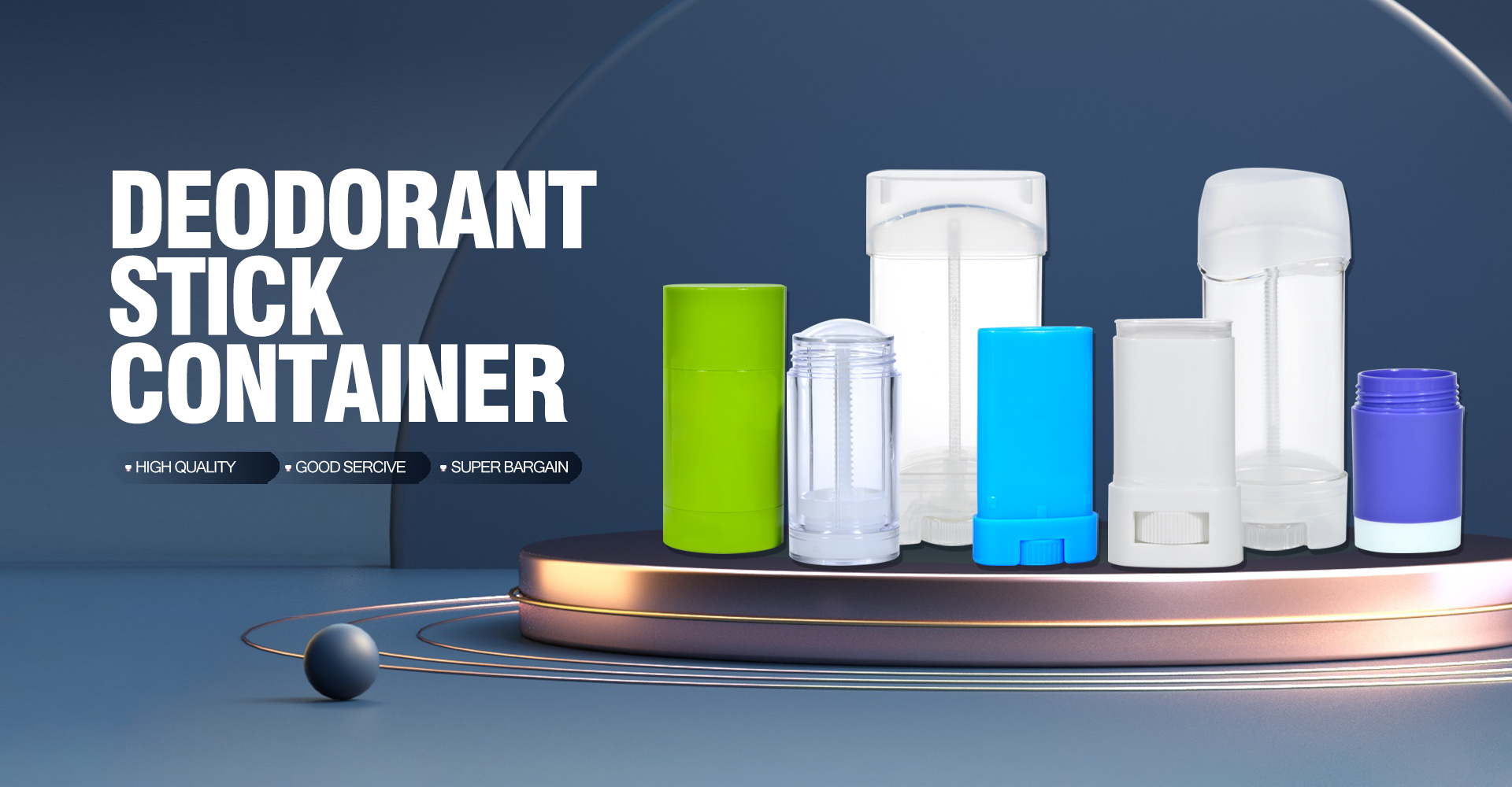 Deodorant Stick Container