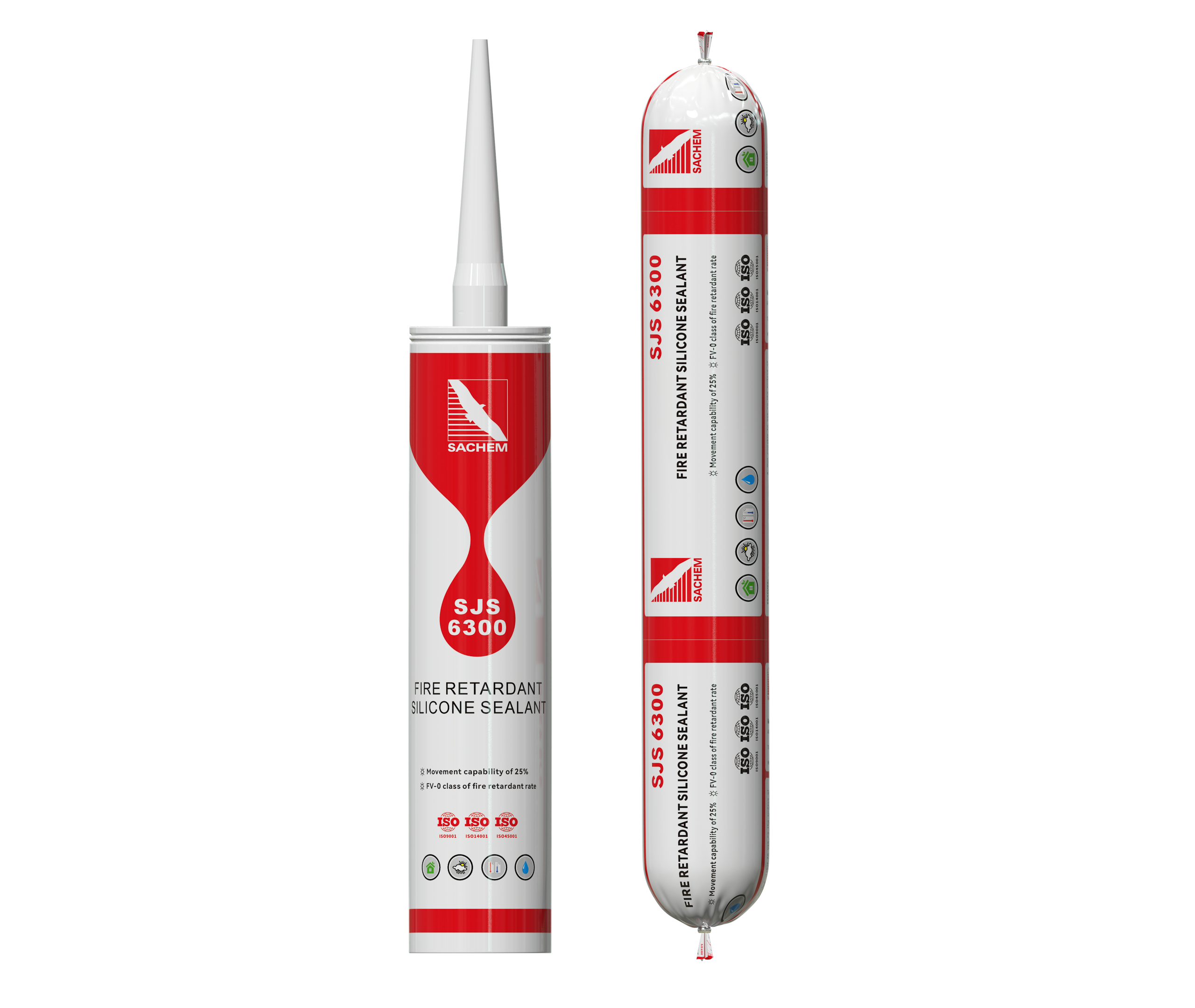 SJS6300 FIRE RETARDANT SILICONE SEALANT