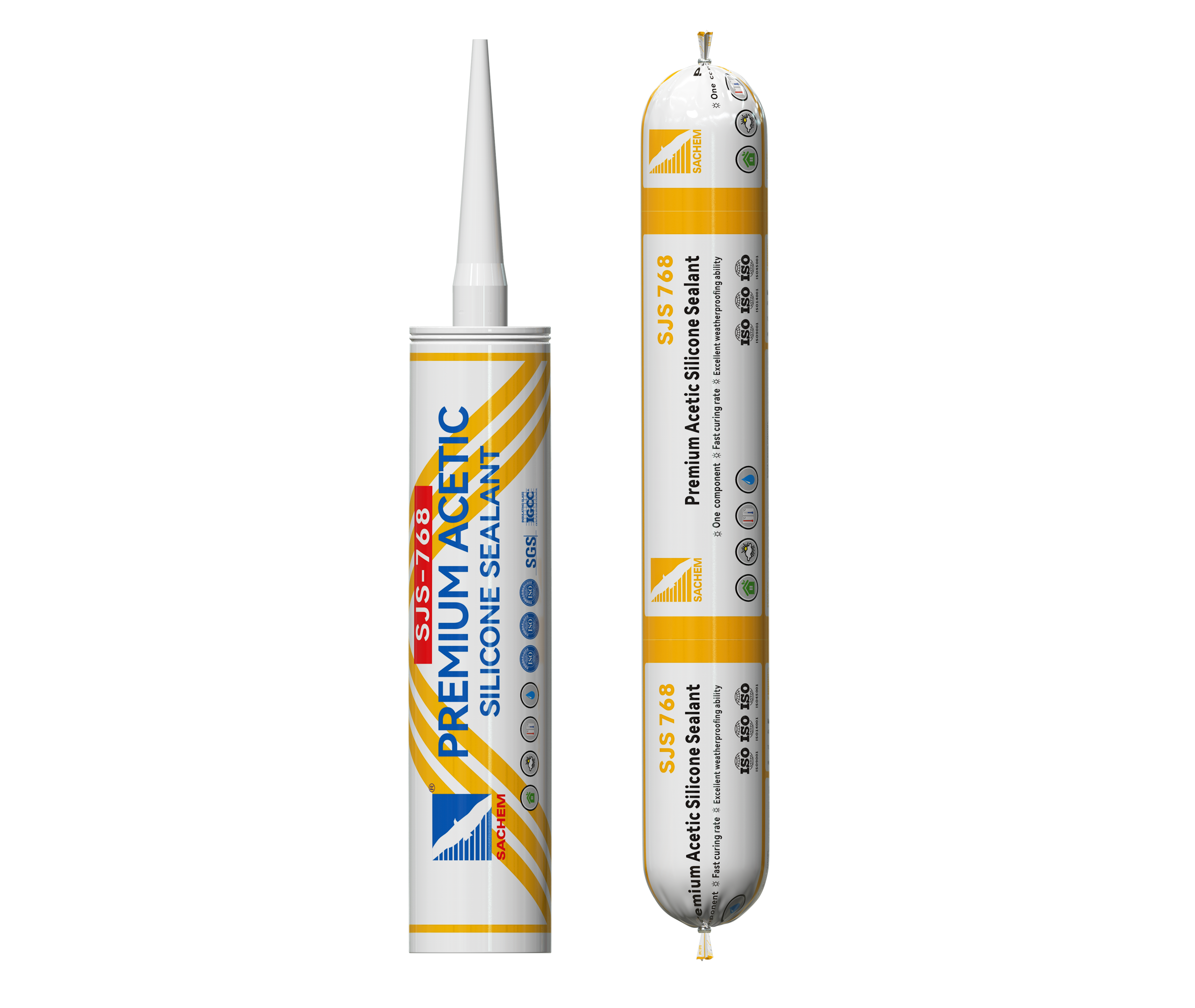 SJS768 PREMIUMACETIC SILICONE SEALANT